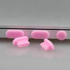 Силиконовые пылезащитные заглушки для MacBook Pro 13 15, с сенсорной панелью или без нее, A1706, A1707, A1708