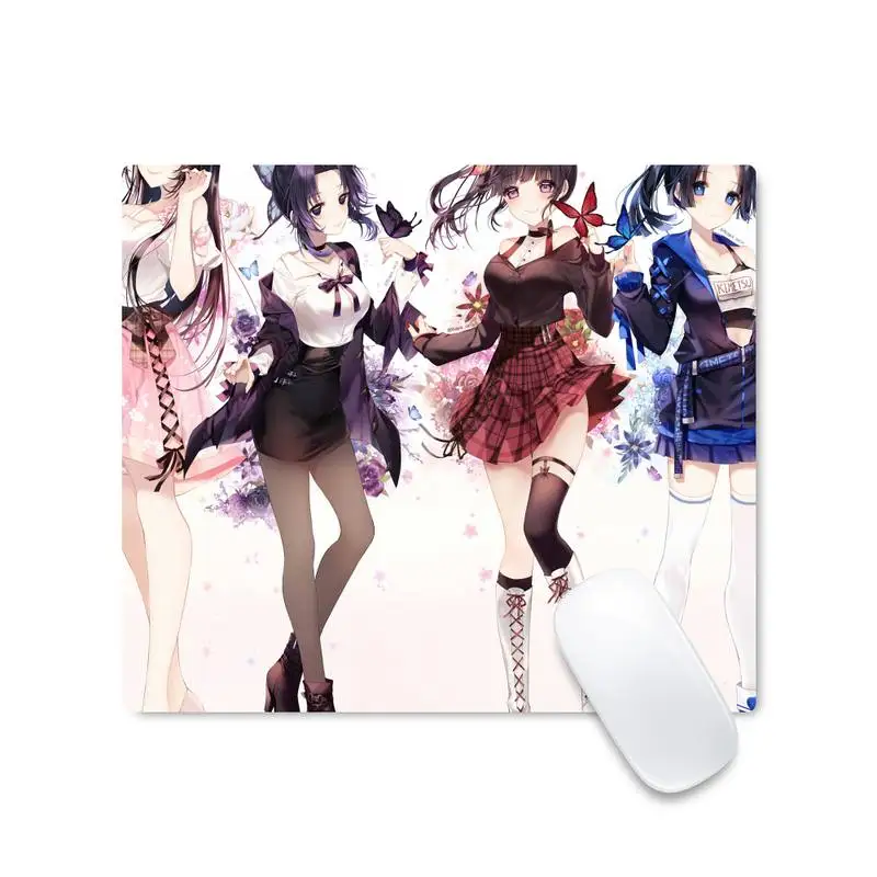 

Demon Slayer nezuko gamer play mats Mousepad Non-slip Cushion Square Thickness 2mm
