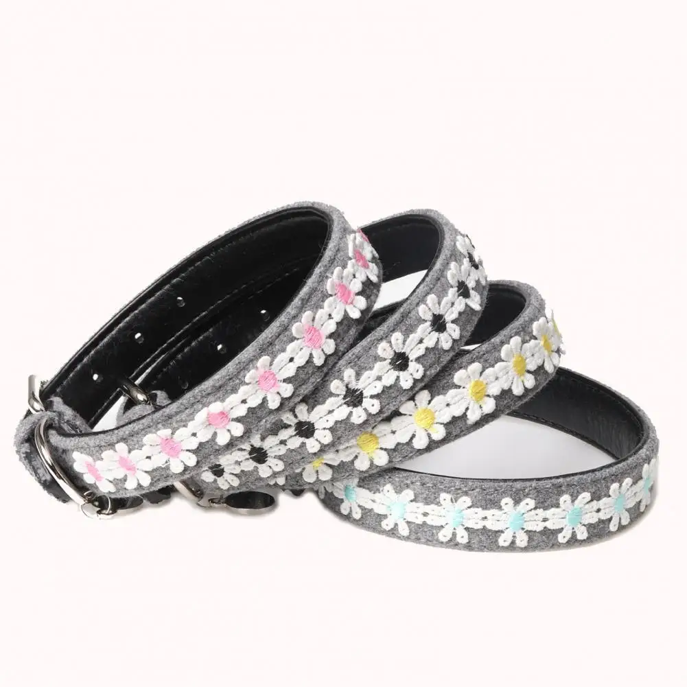 

Ошейник для домашних животных, круглая декоративная шейка средней длины для кошек и собак