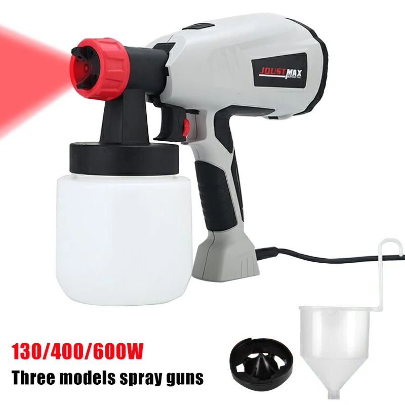 Съемный ручной Электрический распылитель краски с регулируемым потоком 800 мл