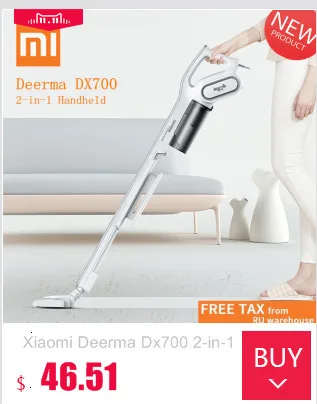 Xiaomi Deerma Dx700s 2 в 1 600 Вт без внутренней пряжи вертикальный аспиратор для пыли Многофункциональный сильный всасывающий Ereta портретный Вакуумный