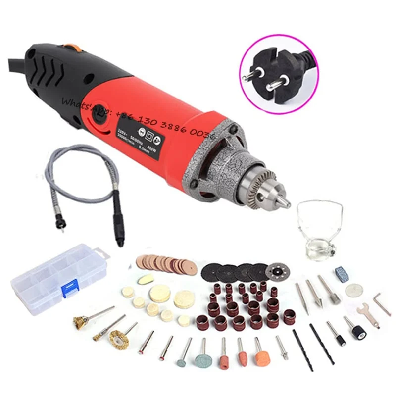 6.5mm Mini Drill Rotary Tool Engraving Pen With Grinding Accessories Set Multifunction Mini Rotary Tool Kit for Dremel Tools