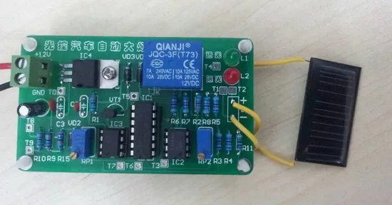 

Solar Panel Light Controlled Auto Headlamp / Maintenance Panel / Electronic Skill Assessment / Electronic Competition