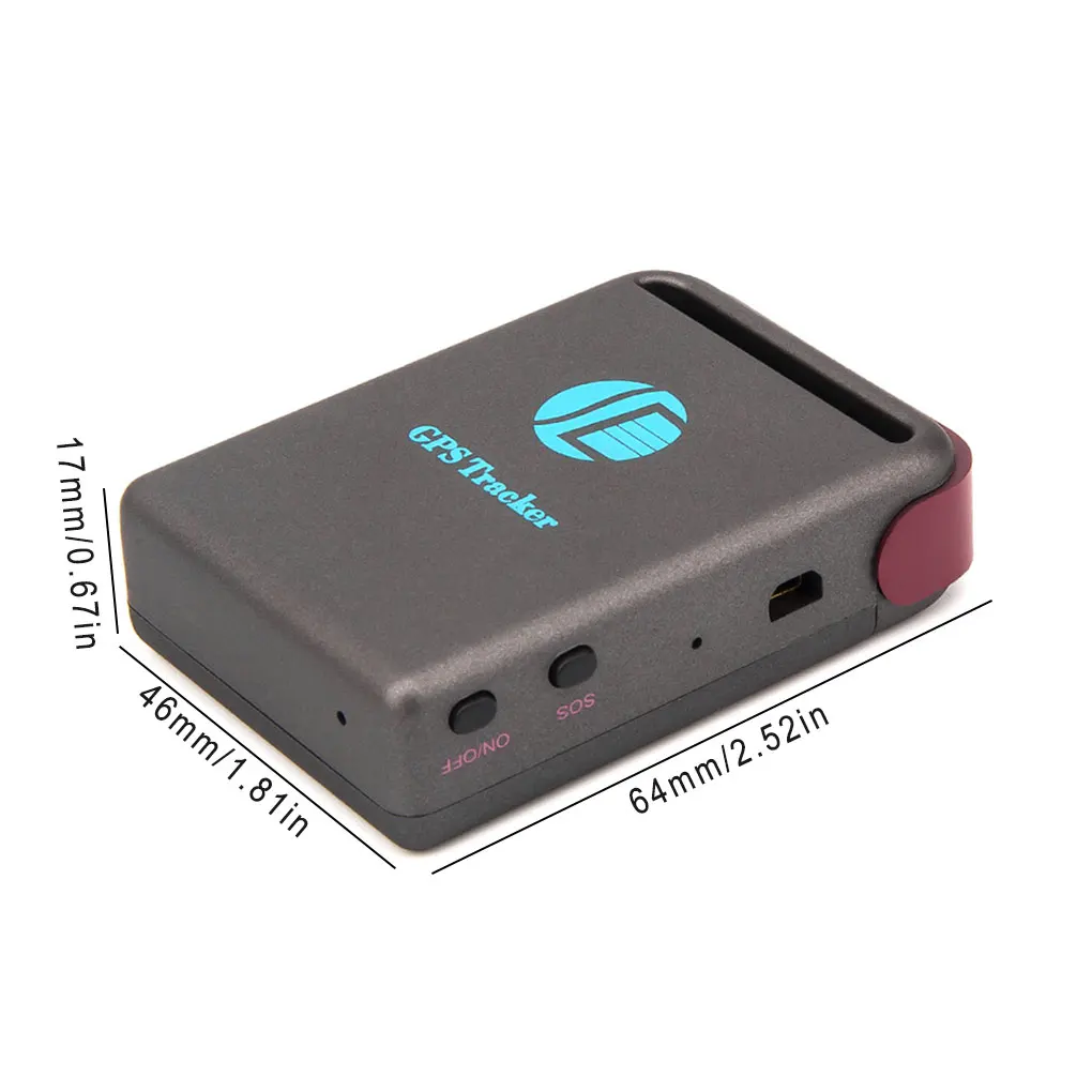 Мини трекеры GPS GSM GPRS или Автомобильное устройство слежения TK102B профессиональные