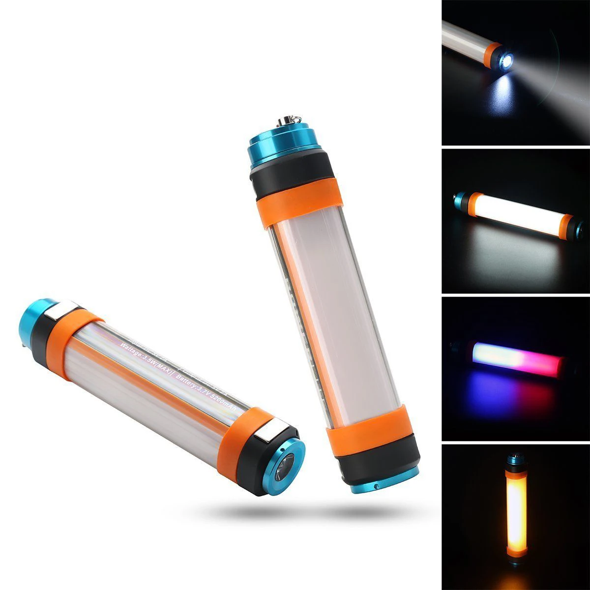 

Multi-Function Emergency LED Camping Lamp Rechargeable Warning Light Power Bank Mosquito Repellent Light Portable IP68