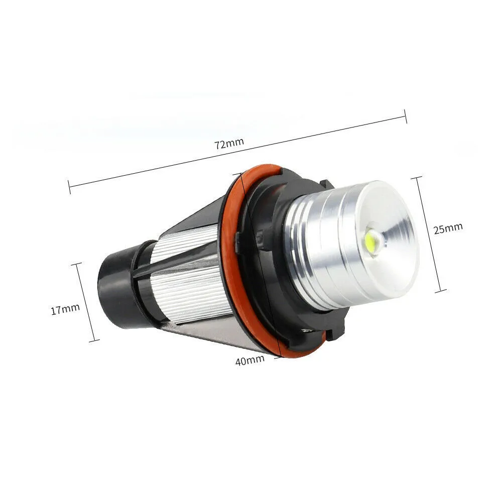 

10W Angel Eyes 2pcs LED Bulbs E63 E65 For BMW Halo Parts & Accessories