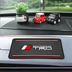 Автомобильный Противоскользящий коврик для Toyota TRD значки держатель телефона нескользящий коврик Волшебная приборная панель Стайлинг автомобиля