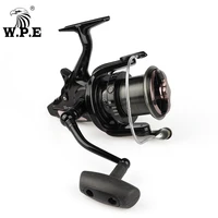w p e fishing reel spinning reel hka 50006000 4 11 71bbs front and rear drag system max drag power 14 5kg carp fishing tackle