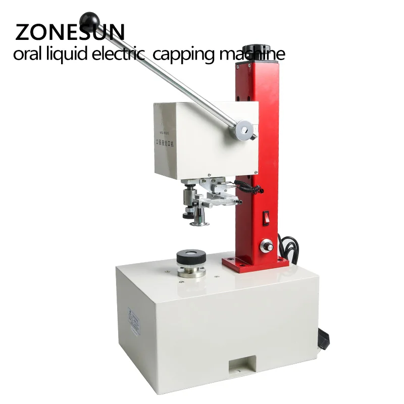 ZONESUN 10-35mm Penicillin Injection Bottle Capper Crimper Perfume Antibiotics Oral Liquid Solution Capping Machine - купить по