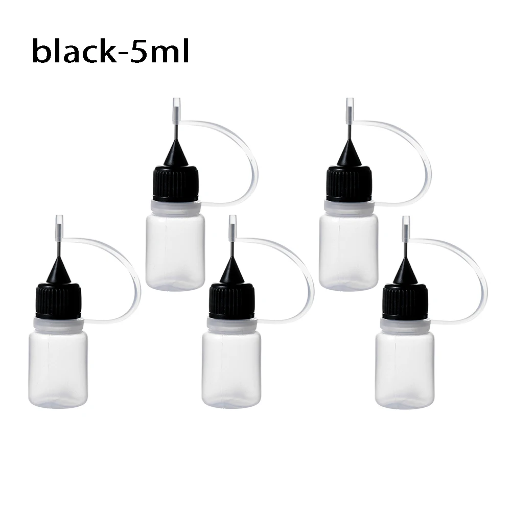 5 шт./лот 10 мл/30 мл Клей игла аппликатора бутылка для бумаги квиллинга DIY Скрапбукинг Бумажные ремесленные инструменты - Цвет: 1