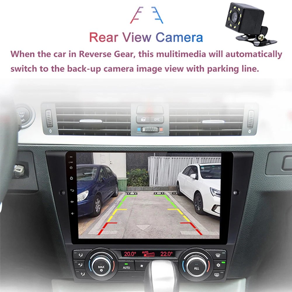 $641.25 CAR Android 10 Multimedia Radio Player For BMW E90 E91 E92 E93 3 Series GPS Navigation stereo Audio head unit 1 Din 2DIN NO DVD