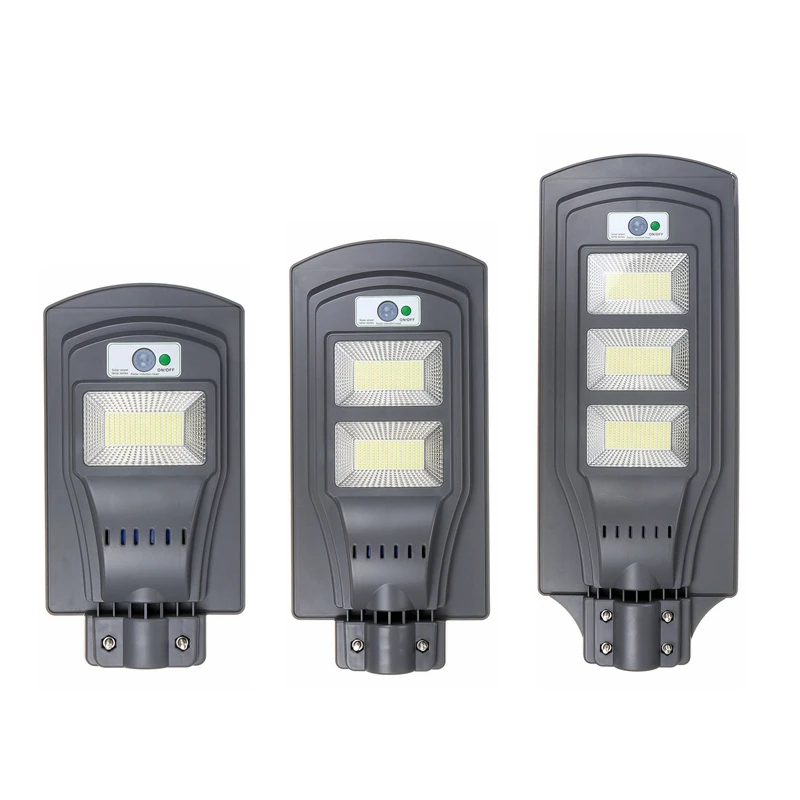 150/300/450LED сенсор солнечная панель настенный уличный светильник PIR лампа движения водонепроницаемый IP67 50 мм Монтажный столб для наружного светильник ing - Испускаемый цвет: Grey Whitout Remote