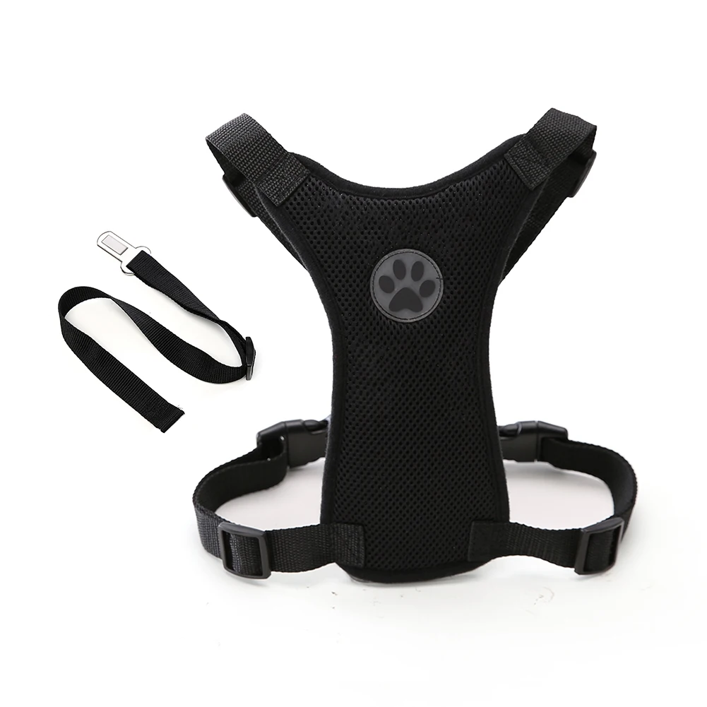 Сетчатый автомобильный поводок для домашних животных легкие прогулочные