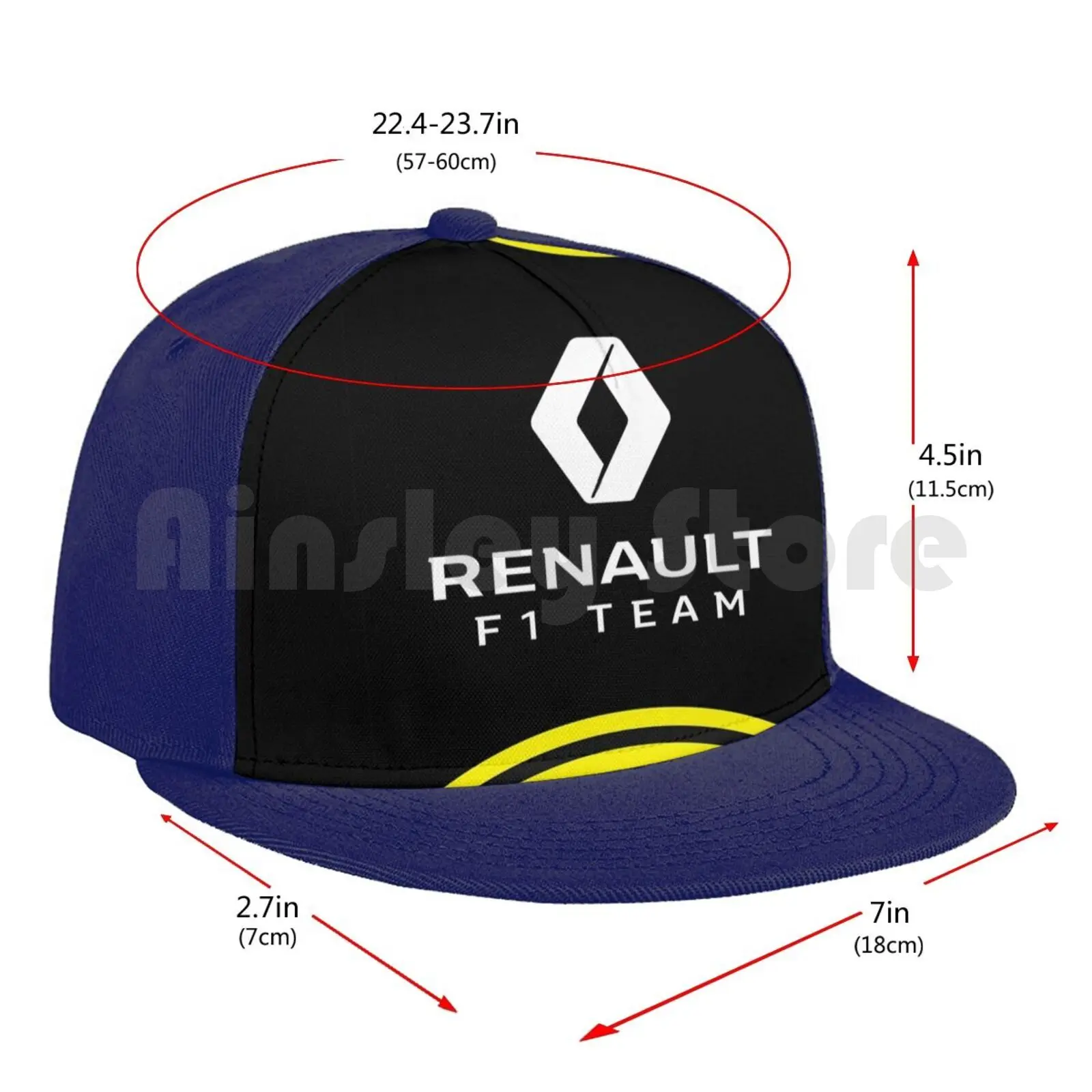 

Renault Team Baseball Cap Unisex Mesh Casual Print Adjustable Renault Team Daniel Ricciardo Australia Ricciardo Nico Nico