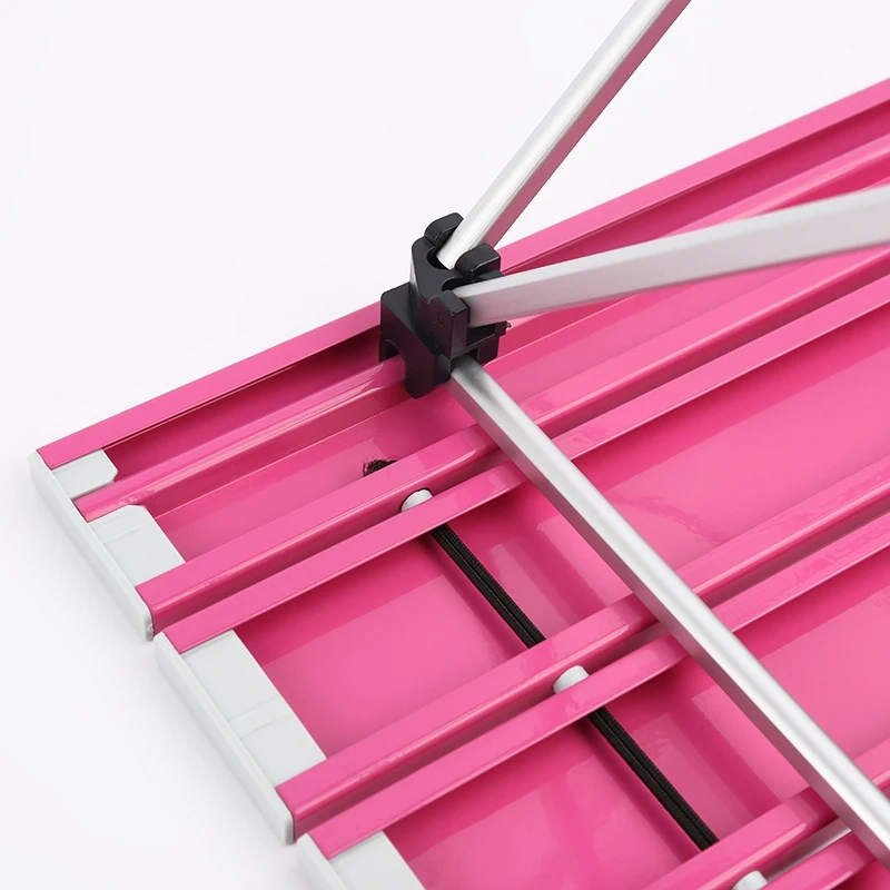 Портативный складной стол из алюминиевого сплава для путешествий на открытом