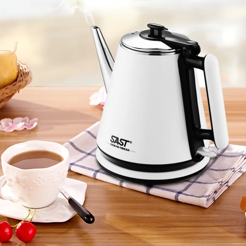 

Travel Electric Water Kettle Vintage Mini Boiling Kettle Water Jug Stainless Steel Hervidor De Agua Kitchen Supplies EB5SH