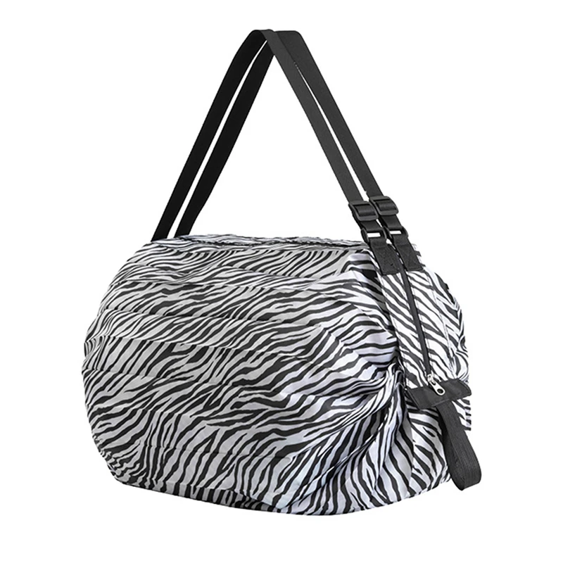 

Supermarket Shopping Bag Large Foldable Travel Bags One Shoulder Portable Thickened Hand Carried Bag Eco-friendly Grocery Bags