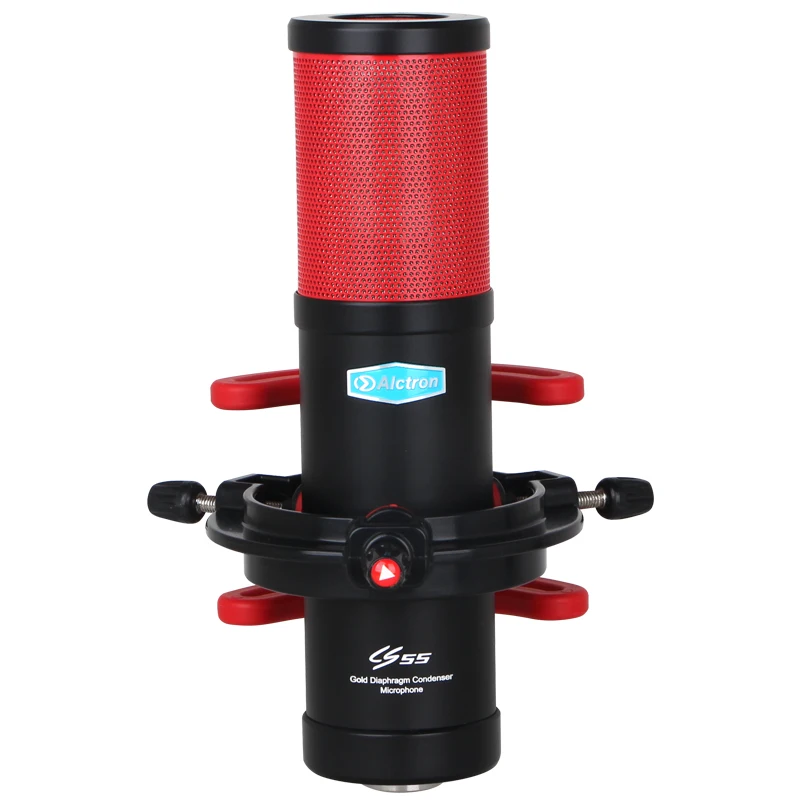 Новый конденсаторный микрофон Alctron CS55 с большой диафрагмой для записи