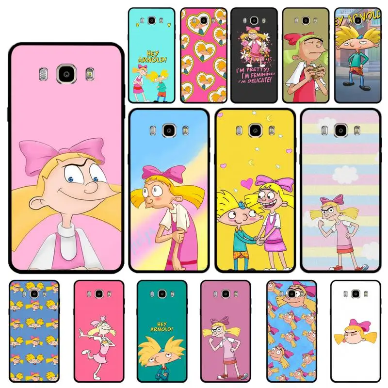 

Yinuoda Hey Arnold Phone Case for Samsung J 4 5 6 7 8 prime plus 2018 2017 2016 J7 core