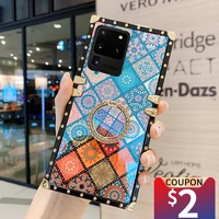 MUSUBO Case For Samsung Galaxy Note Ultra S21 S10 PLUS A71 A51 A72 A52 Square Phone Case Soft Silicone Coque Cover S22 