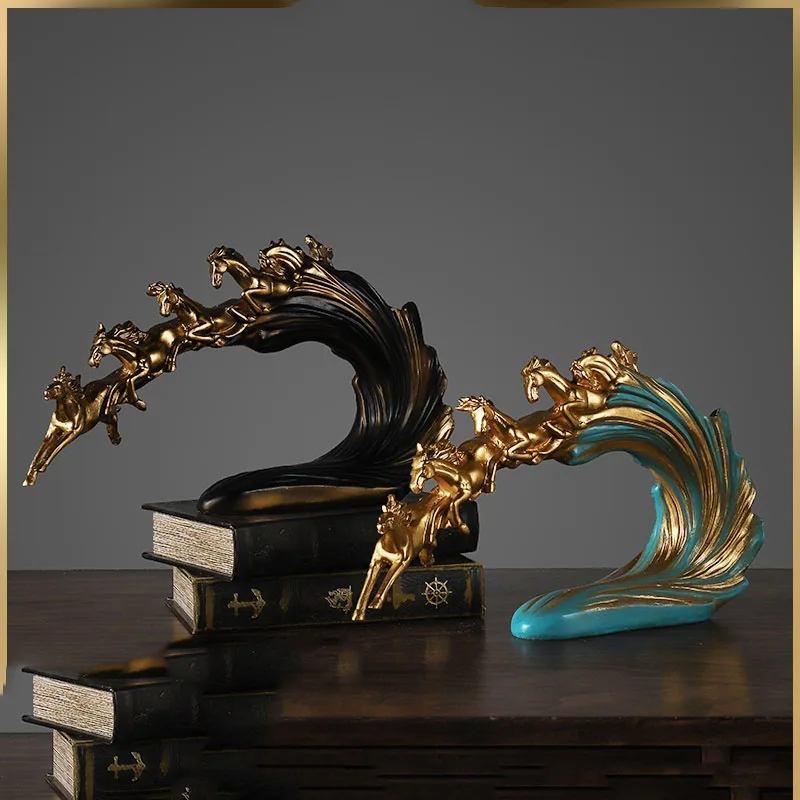Американский фэншуй талисман лошади украшения для дома гостиной фигурки