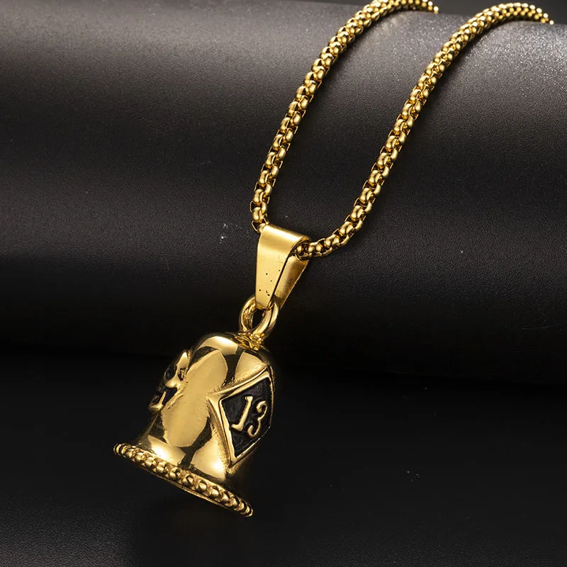 Ювелирные изделия Valily 1% ER череп Байкерский колокольчик кулон крыло из