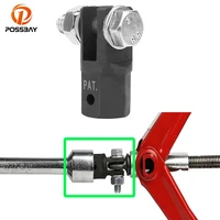 car scissor jack adaptor for use with 12 inch drive or impact wrench tools chrome vanadium steel strong and durable accessories