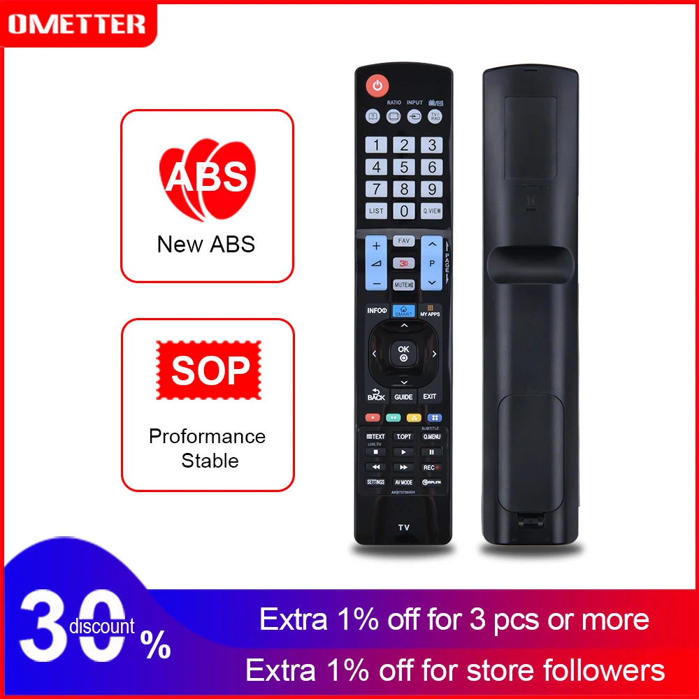 

AKB73756504 Remote Control for LG TV AKB73756502 AKB73756510 AKB73615303 32LM620T Universal LCD HDTV 3D Controller