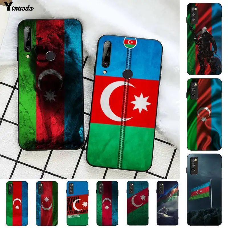 Чехол Yinuoda с флагом azerjan buta для Huawei Honor 8x9 10 20 V 30 pro lite view 7A 9lite PLAY|Бамперы| |