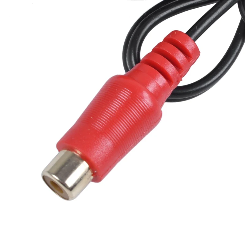 Автомобильный RCA Штекерный к женскому заземляющий контурный изолятор фильтр