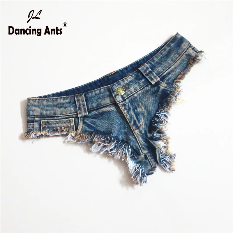 Женские шорты с заниженной талией обтягивающие сексуальные мини джинсы короткие