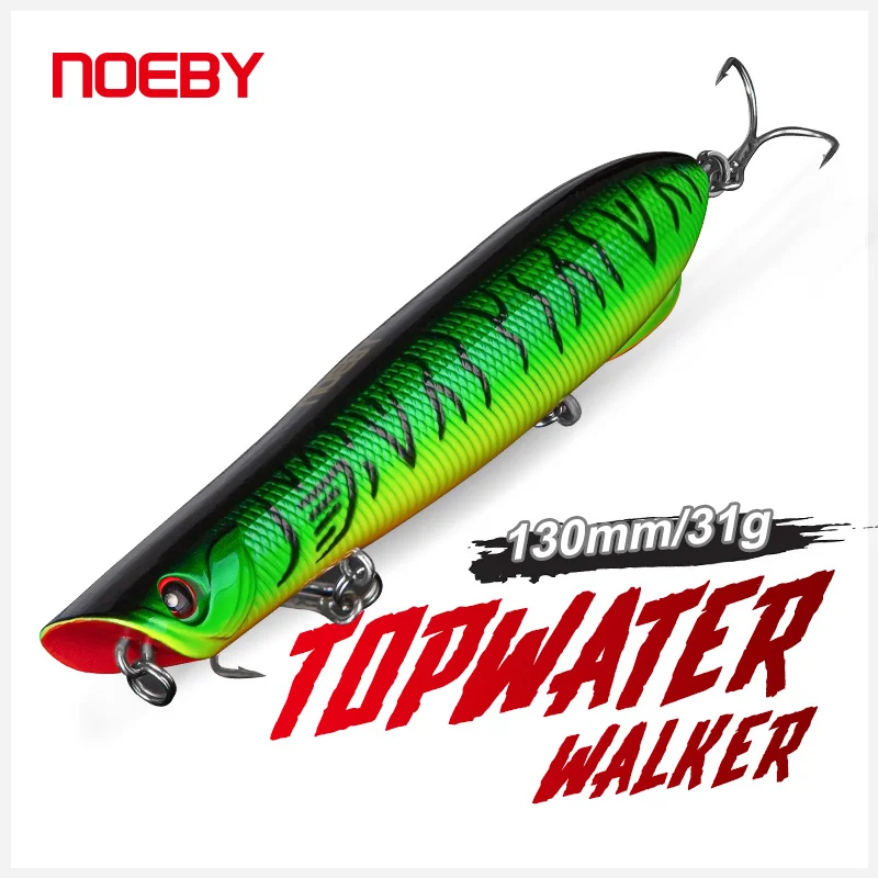 

NOEBY приманка Topwater-карандаш 130 м3 1 г искусственная рыба плавающая приманка для рыбалки Peche Popper