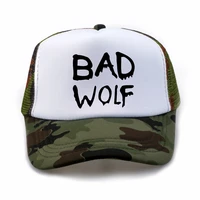 fashion bad wolf baseball caps mens hat high quality baseball cap casual for men women hat summer mesh tricker cap