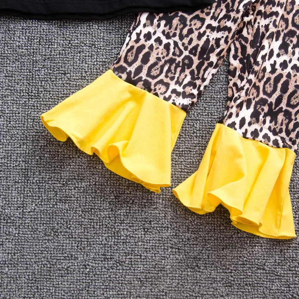 Детская футболка с леопардовым принтом и надписью Подсолнух для маленьких