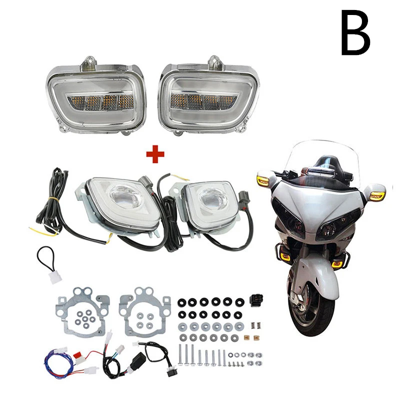 Светодиодный указатель поворота для мотоцикла противотумансветильник Honda Goldwing