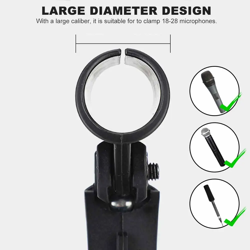 

Music tool adjustable clip on drum edge shockproof mounting microphone microphone clip bracket bracket