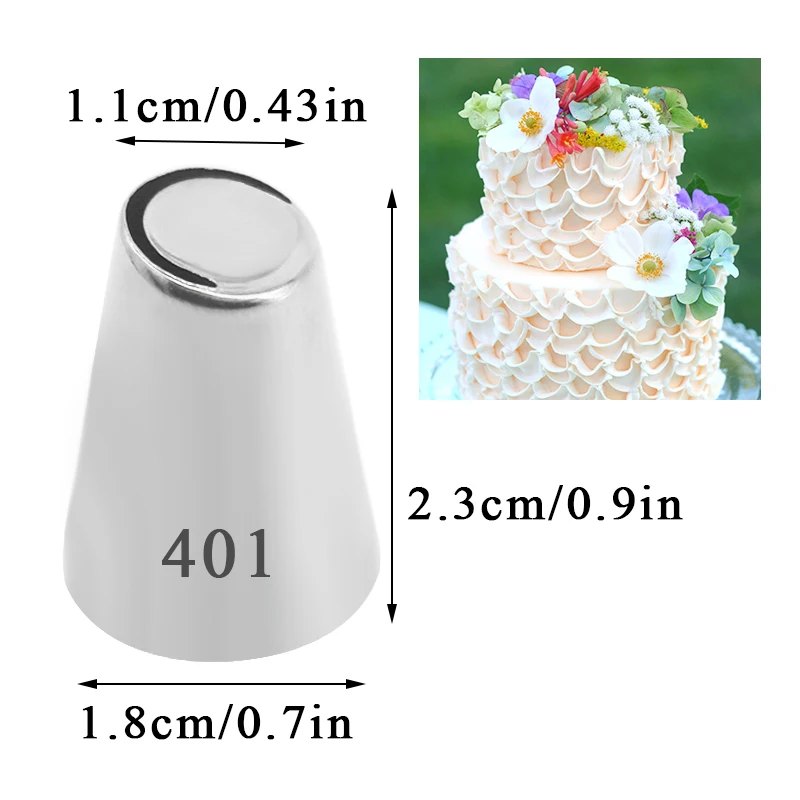 

Насадки для украшения торта #401 #402