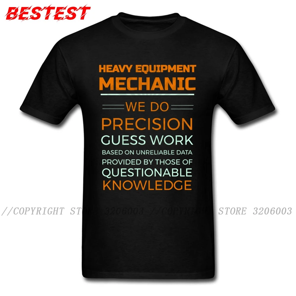 

T Shirt Geek Men T-shirt Black Letter Tshirt Mens Cotton Tshirts Saying Clothes Quote Tops Gamer Tees Heavy Equipment Mechanic