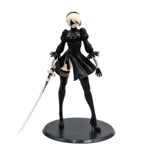 Nier Automata 2B YoRHa No.2 Тип B ПВХ фигурка японского аниме модель игрушки коллекция куклы подарок