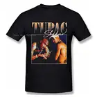 Модная футболка Tupac 2pac в стиле хип-хоп Makaveli Rapper Snoop Dogg для мужчин и женщин, хлопковая летняя футболка с коротким рукавом, футболка, топ в подарок