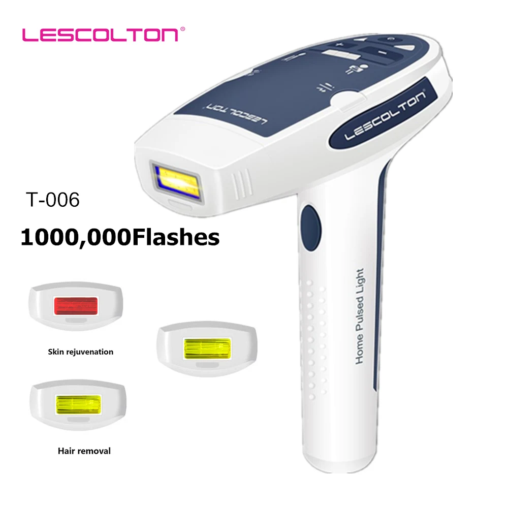 1000000times T006 Lescolton 1000000 IPL Машинка для удаления волос лазерный эпилятор перманентное удаление волос электрическое омоложение лица подмышки бикини T006 - Цвет: 1000000times T006