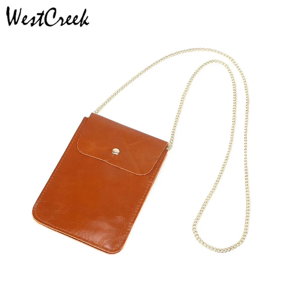 WESTCREEK мини сумка через плечо для женщин мобильный телефон сумка-мессенджер с