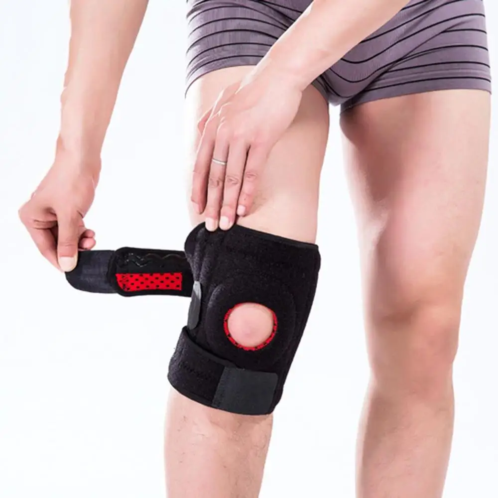 

Breathable non-slip knee protector Spring knee pads for tourists Warm sports anti-collision leg protector