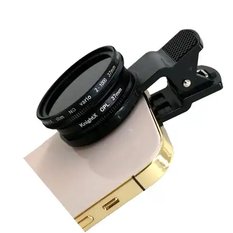 KnightX 37 мм 40,5 мм 52 мм 55 мм 58 мм профессиональная камера для телефона макро объектив CPL Star переменный ND фильтр все смартфоны для Samsung