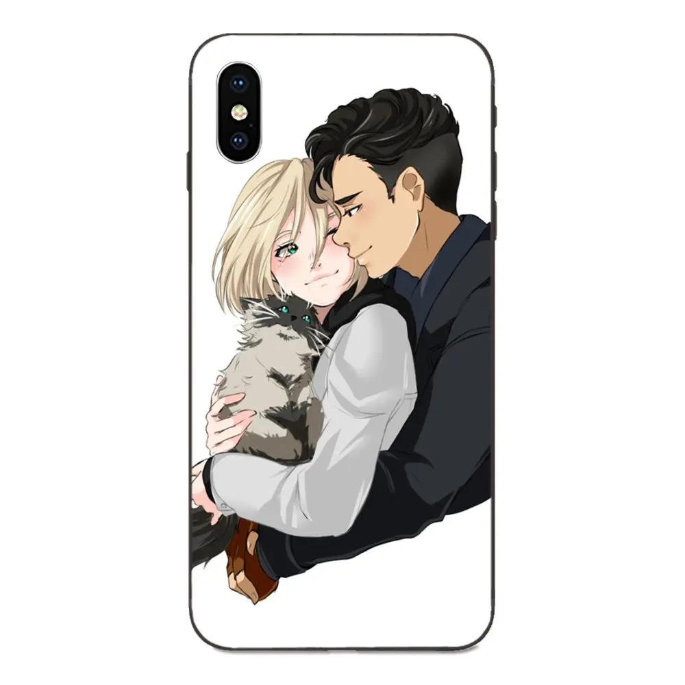 Юри на льду 2 Топ детализированный популярный для Apple IPhone X XS Max XR 4 4s 5 5S SE 6 6S 7 8 Plus Мягкий ТПУ крутой лучший чехол