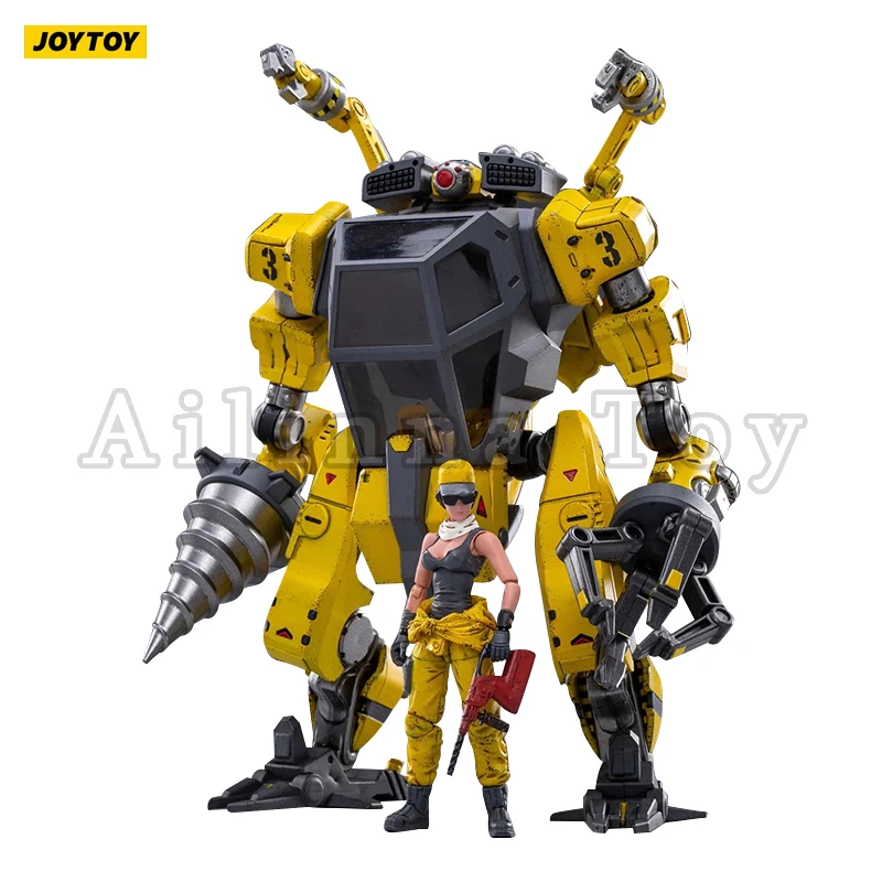Экшн фигурка JOYTOY 1/18 Mecha NOS 03 аниме Коллекционная модель для обслуживания игрушка в