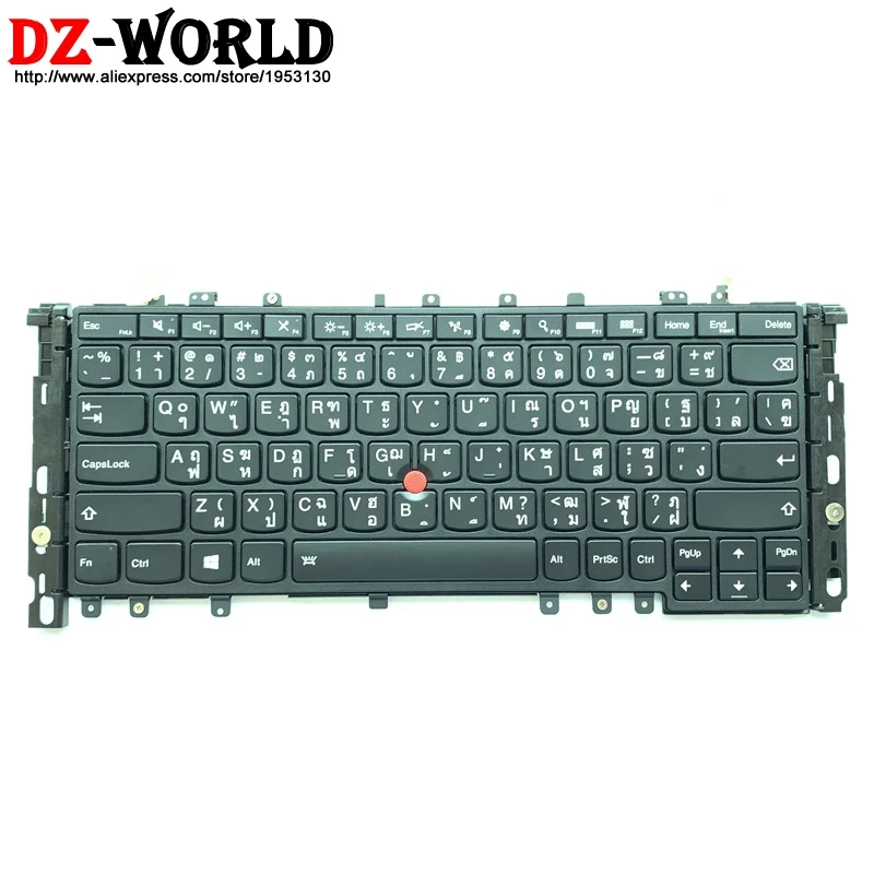 

Новая Оригинальная тайская клавиатура с подсветкой для Lenovo Thinkpad S1 Yoga 12 Teclado 04Y2913 04Y2950