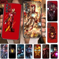 2021 marvel pop iron man phone case hull for samsung galaxy a70 a50 a51 a71 a52 a40 a30 a31 a90 a20e 5g a20s black shell art cel