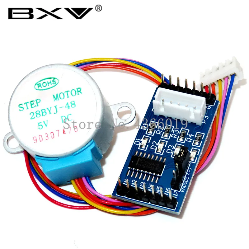 1 комплект модуль драйвера шагового двигателя 5 в постоянного тока 28BYJ 48 + ULN2003 4