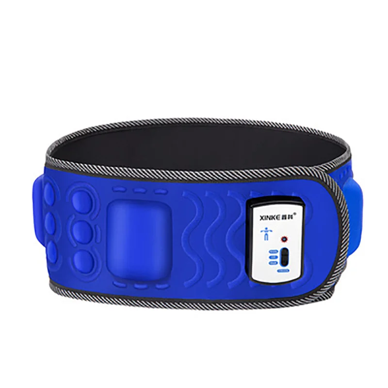 

Electric Abdominal Stimulator Body Vibrating Slimming Belt Belly Muscle Waist Trainer Massager X5 Times Weight Loss Fat Burning
